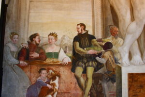 Il Bussolà negli affreschi di villa Caldogno (VI)